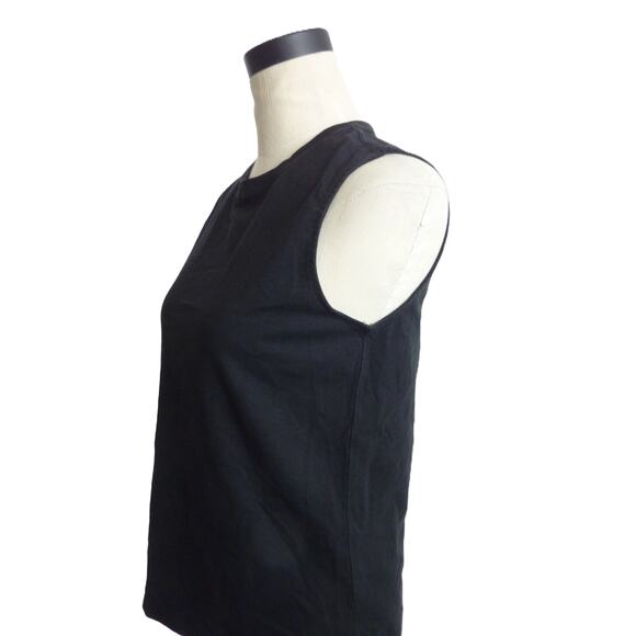 NWT Everlane Organic Cotton Muscle Tee Size XS Black - Picture 4 of 6